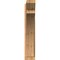 Ekena Millwork Thorton Slat Smooth Outlooker, Western Red Cedar, 7 1/2"W x 28"D x 40"H OUT08X28X40THR06SWR - alternate 3